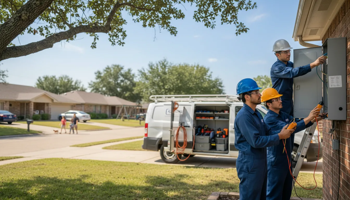 Certified electrician providing emergency electrical services in Palmetto, LA